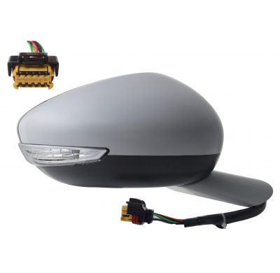 Peugeot 508 2014.07- * Retrovisor Dch Electrico Terminal Abatible Electricamente Con Piloto Con Sensor De Temperatura 10pin