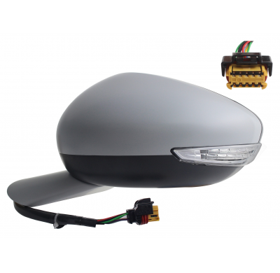 Peugeot 508 2014.07- * Retrovisor Izq Electrico Termico Abatible Electricamente Con Piloto 8pin