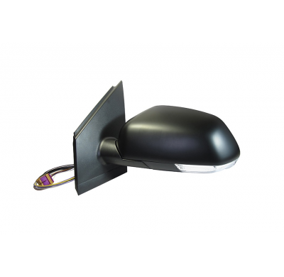 Vw Polo 05-*Retrovisor Izq Electrico Calefactado Asferico Negro Con Piloto