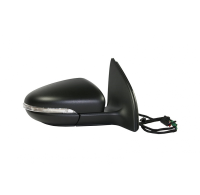 Vw Golf 08-*Retrovisor Dch Electrico Calefactado Con Piloto Convexo 6pin