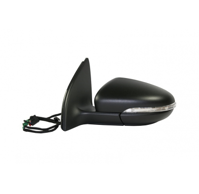 Vw Golf 08-*Retrovisor Izq Electrico Calefactado Con Piloto Asferico 6pin