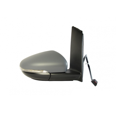 Vw Touran 10-*Retrovisor Dch Electrico Termico Con Piloto  Para Pintar Convexo 6pin