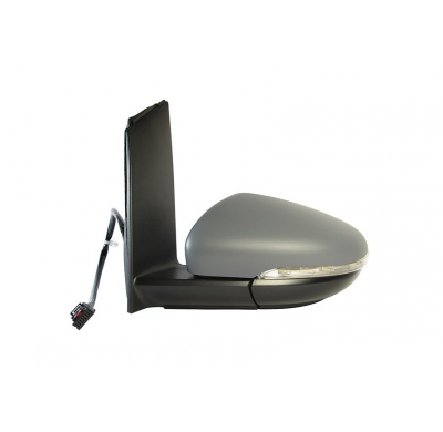 Vw Touran 10-*Retrovisor Izq Electrico Termico Con Piloto  Para Pintar Asferico 6pin