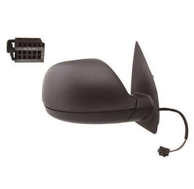 Vw Amarok 2013-*Retrovisor Dch Electrico Convexo Termico Negro 5pin