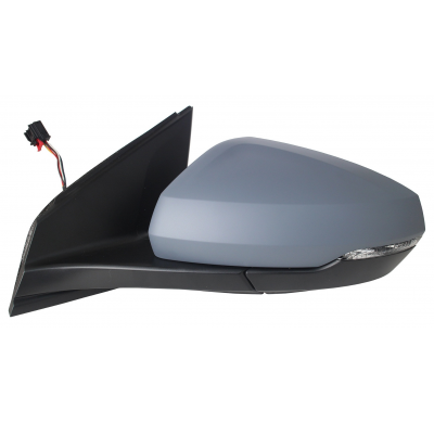 Vw Polo 2017.09-*Retrovisor Izq Electrico Para Pintar Asferico Calefactado Abatible Electricamente Con Piloto Con Sensor Angulo