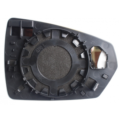 Vw Polo 2017.09-*Cristal Retrovisor Izq Asferico Calefactado