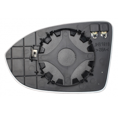 VW GOLF VIII 2019.07-*CRISTAL RETROVISOR DCH CONVEXO TERMICO