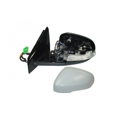 Volvo V40 12-*Retrovisor Izq Electrico Calefactado - Con Piloto Pequeño - Para Pintar Con Sensor Asferico 8pin