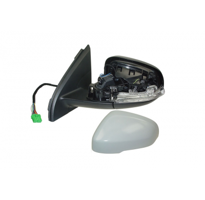 Volvo S60/V60 10-*Retrovisor Izq Electrico Calefactado Con Piloto Luz De Cortesia Para Pintar Abatible Electricamente Con Sensor