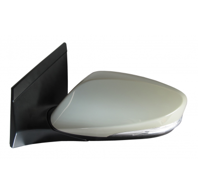 Hyundai I30 H/B 13-*Retrovisor Izq Electrico Termico Abatible Electricamente Con Piloto Con Luz De Cortesia  Para Pintar Convexo