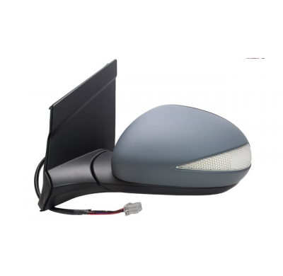 Retrovisor Izq Electrico - Abatible Electricamente - Asferico Termico Imprimado - Con Piloto - 9 Pines 3/5 Puertas