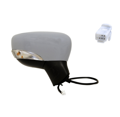 NISSAN MICRA K14 2016.12-*RETROVISOR DCH ELECTRICO PARA PINTAR CONVEXO CON PILOTO 5PINS