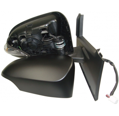 Toyota Yaris 15-*Retrovisor Dch Electrico Calefactado Convexo Para Pintar Con Piloto 7pin