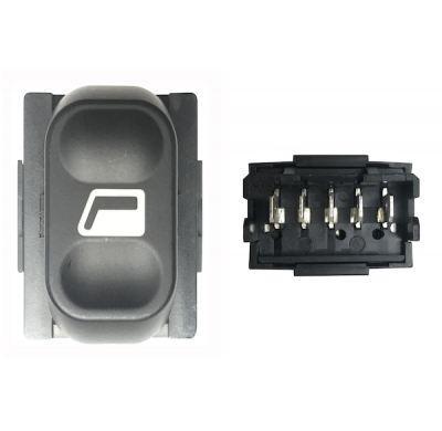 Citroen Berlingo/Partner 02-*Boton Elevalunas Delanter. Dch/Izq 5pin