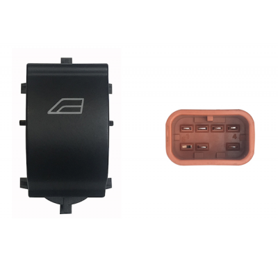 Ford Focus/C-Max/Connect 11-*Boton Elevalunas Delantero  Dch/Izq 6pin