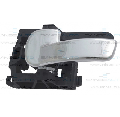 Nissan Qashqai 07-*Tirador Puerta Interior Delantero/Trasero Izq Cromado
