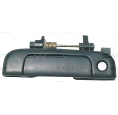 Toyota Hiace 96-*Puño Puerta Exterior Delantero Izq Negro