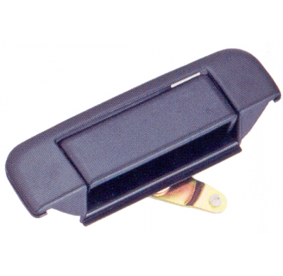 Toyota Hilux 06-*Tirador Porton Trasero Negro