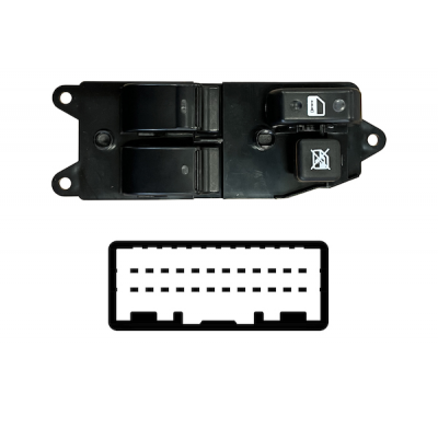TOYOTA COROLLA H/B 2004.01-*INTERRUPTOR PUERTA DELANTERA IZQ(2 BOTONES)24PIN