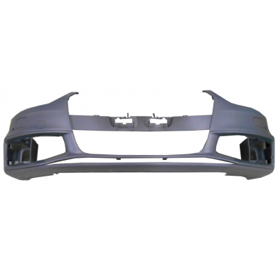 Audi A4 12-*Paragolpes Delantero Para Pintar (Con Agujeros Sensor + Agujeros Lavafaros Mod S-Line)