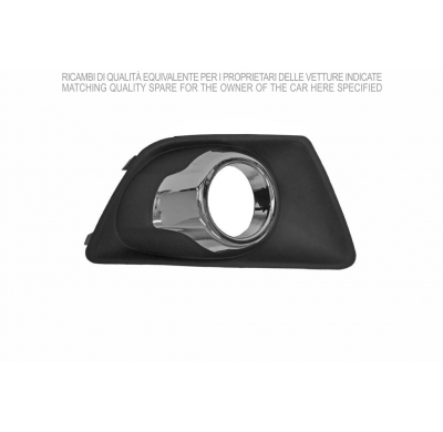 Ford Ecosport 13-*Rejilla Dch Paragolpes Delantero Con Agujero Para Antiniebla