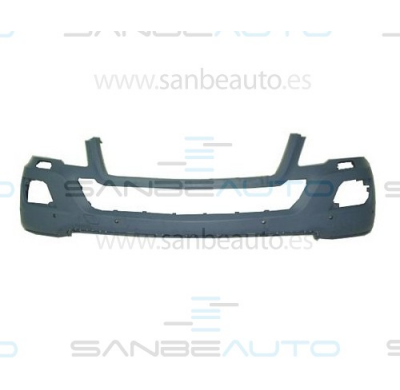 Mercedes M W164 09-*Paragolpes Delantero Para Pintar Con Agujeros Para Sensor Y Lavafaros