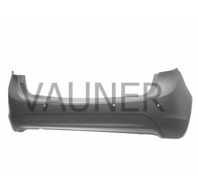 Opel Meriva 14-*Paragolpes Trasero Para Pintar Con Agujeros Para Sensor