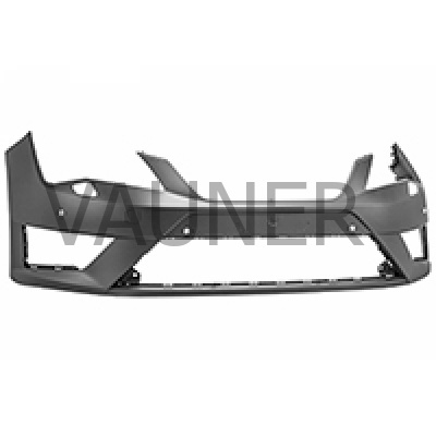 Seat Leon Fr 12-*Paragolpes Delantero Para Pintar Con Agujeros Para Lavafaros Con Agujeros Para Sensores