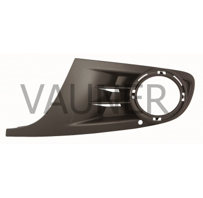 Vw Golf 08-*Rejilla Izq Paragolpes Delantero Con Agujero Sin Aro Cromado