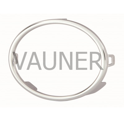 Vw Golf 08-*Aro Rejilla Dch Cromado Paragolpes Delantero Con Agujero Antiniebla