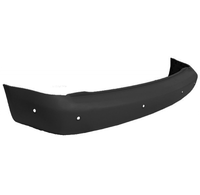 Vw Caddy 10-*Paragolpes Trasero Gris Oscuro Con 6 Agujeros Para Sensores Chasis Corto