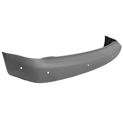 Vw Caddy(Familiar) 10-*Paragolpes Trasero Para Pintar Con 6 Agujeros Para Sensores Chasis Corto