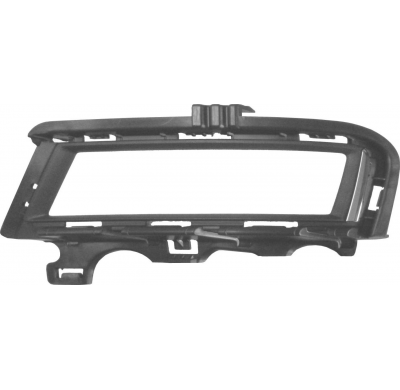 Vw Golf Vii 13-*Rejilla Izq Paragolpes Delantero (Con Agujero Antiniebla Con Moldura Cromada)