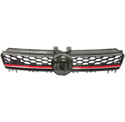 Vw Golf Vii Gtd/Gti 13-*Rejilla (Con Moldura Cromada + Moldura Roja) Mod.  Bluemotion