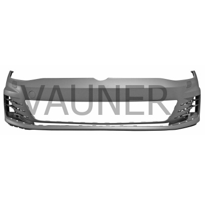 Vw Golf Vii Gti 13-*Paragolpes Delantero Para Pintar Con Agujeros Para Lavafaros