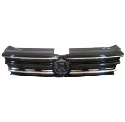 VW TIGUAN 16-*REJILLA DELANTERA CON 2 MOLDURAS CROMADAS