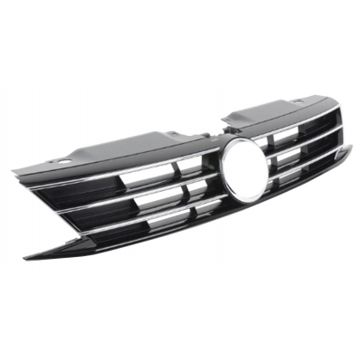 Vw Jetta 15-*Rejilla Negra Con Moldura Cromada