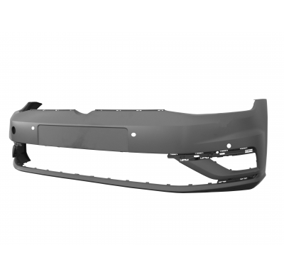 Vw Golf Vii 17-*Paragolpes Delantero Para Pintar Con 4 Agujeros Para Sensor