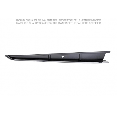 VW POLO 2017.09-*REJILLA INFERIOR DCH PARAGOLPES DELANTERO CON MOLDURA CROMADA