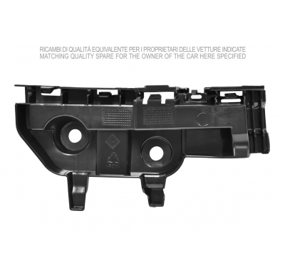 Vw Polo 2017.09-*Soporte Central Dch Paragolpes Trasero