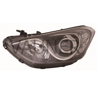 Hyundai I30 H/B 13-*Faro Izq Con Regulacion Electrica Con Motor Interior Cromado H7