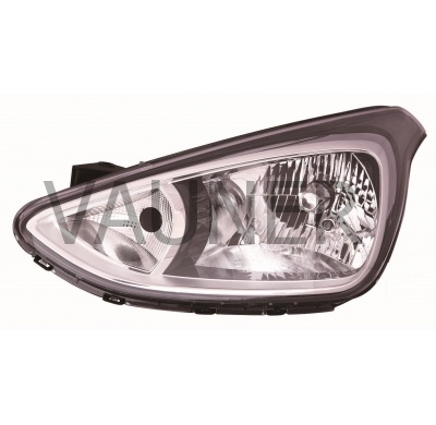 Hyundai I10 13-*Faro Izq Con Regulacion Electrica H4/H7 Interior Negro