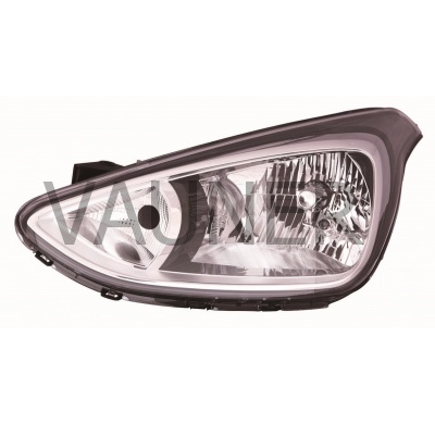 Hyundai I10 13-*Faro Izq Con Regulacion Electrica H4 Interior Negro