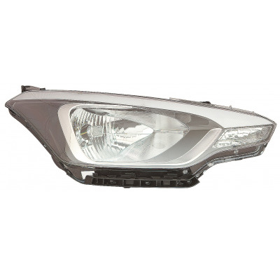 Hyundai I20 15-*Faro Dch Electrico Interior Negro 3p H4