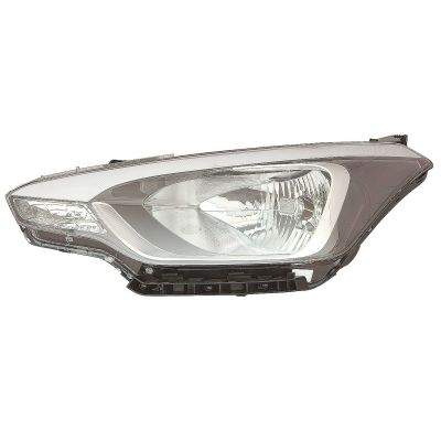 Hyundai I20 15-*Faro Izq Electrico Interior Negro 3p H4