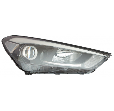 Hyundai Tucson 2015.09-*Faro Dch Con Regulacion Electrica Con Motor(H7/H7/Py21w/Led)