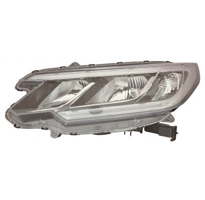 Honda Cr-V 2015-*Faro Izq Electrico Interior Negro Hb3/H11/Led