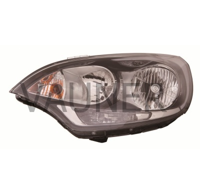 Kia Rio 11-*Faro Dch Con Regulacion Electrica Inteior Negro H7/H1