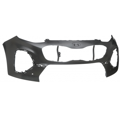 KIA SPORTAGE 2018.09-*PARAGOLPES DELANTERO NEGRO CON 2 AGUJEROS PARA SENSOR