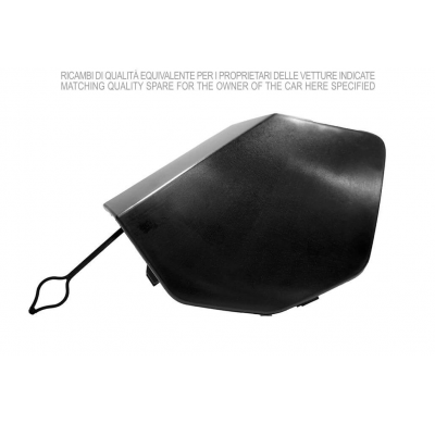 NISSAN QASHQAI 2017.07-*TAPA REMOLQUE PARAGOLPES DELANTERO